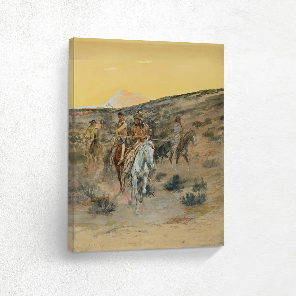 An Old Time Hunting Party