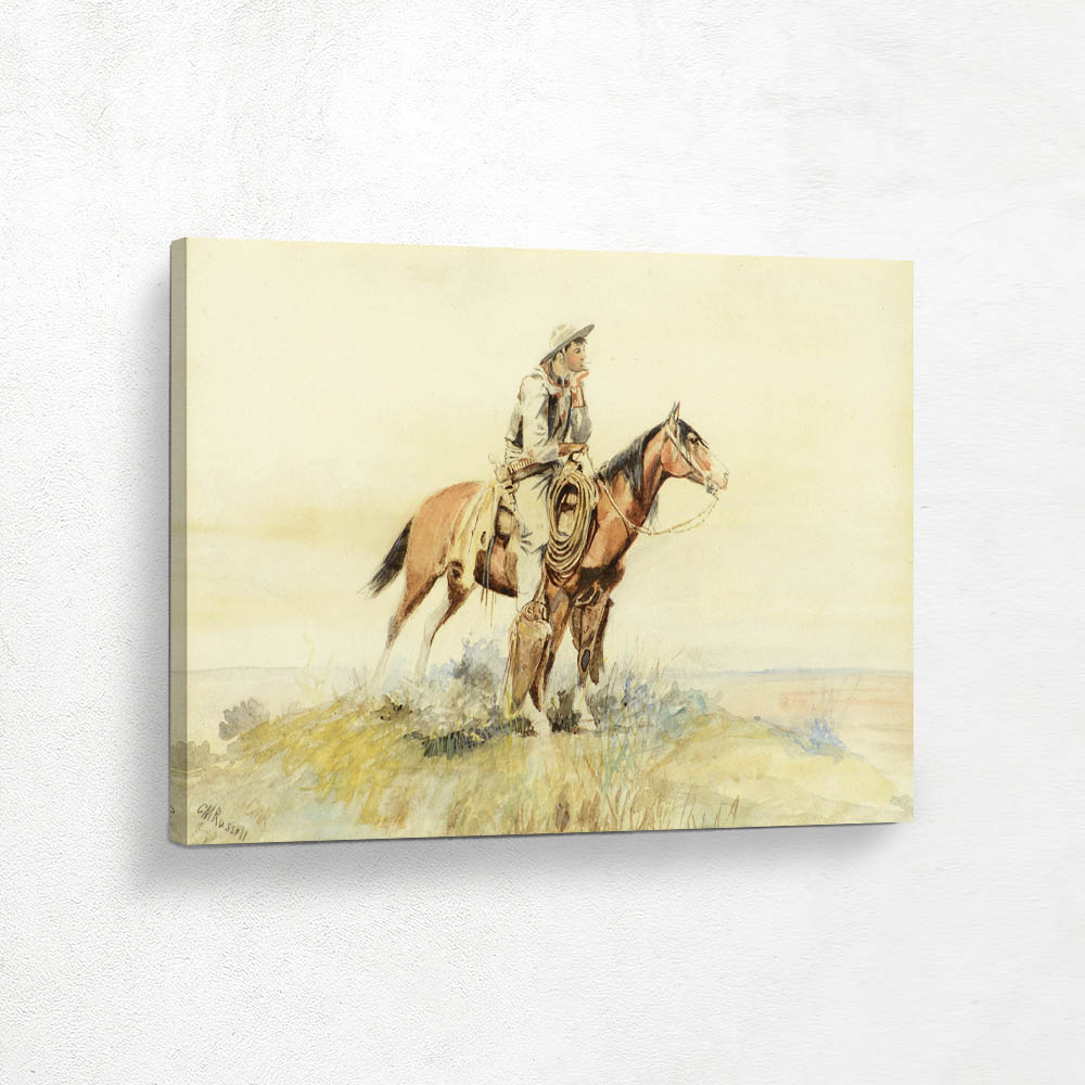 Cowboy on Horseback – Meditation