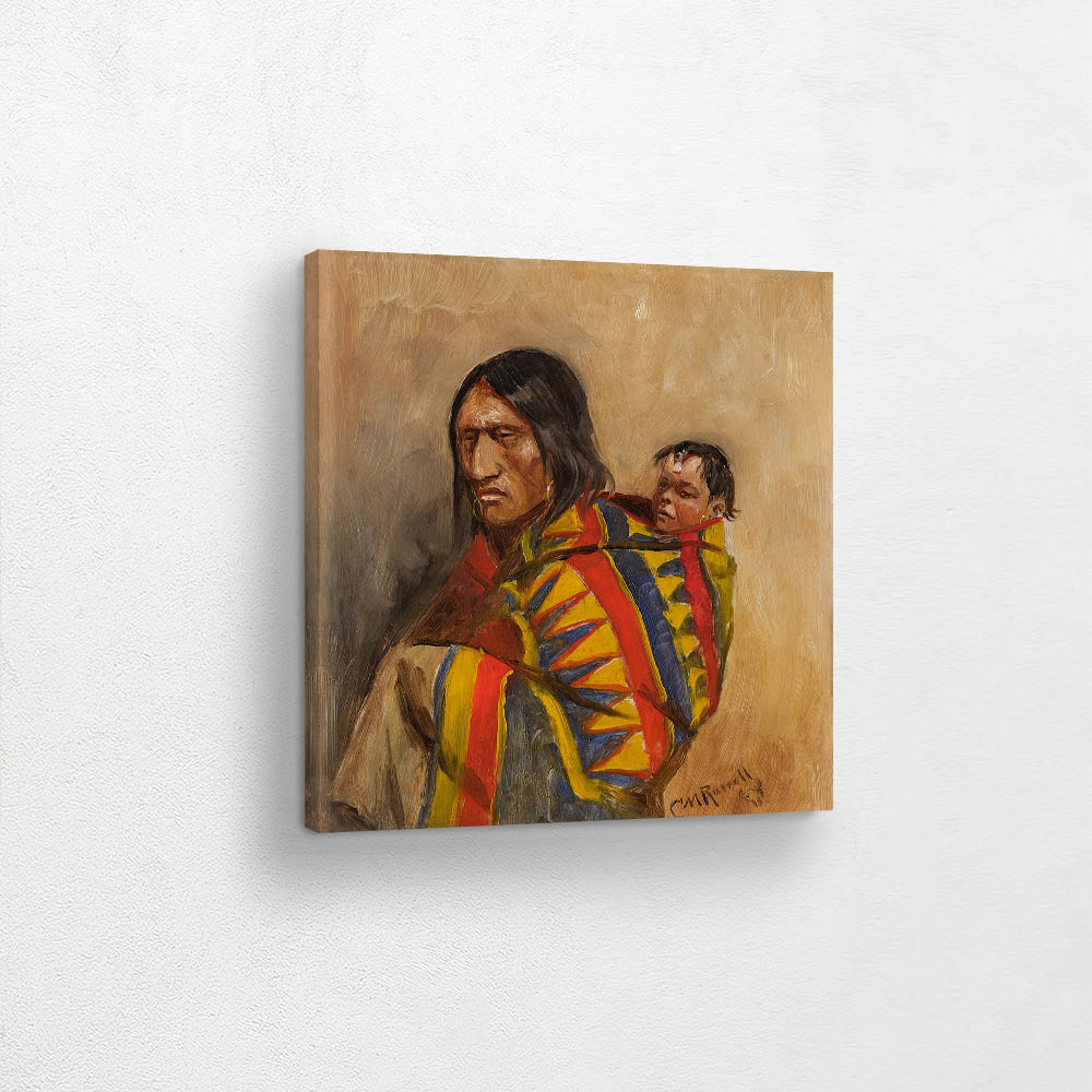 Stone-in-Moccasin Woman