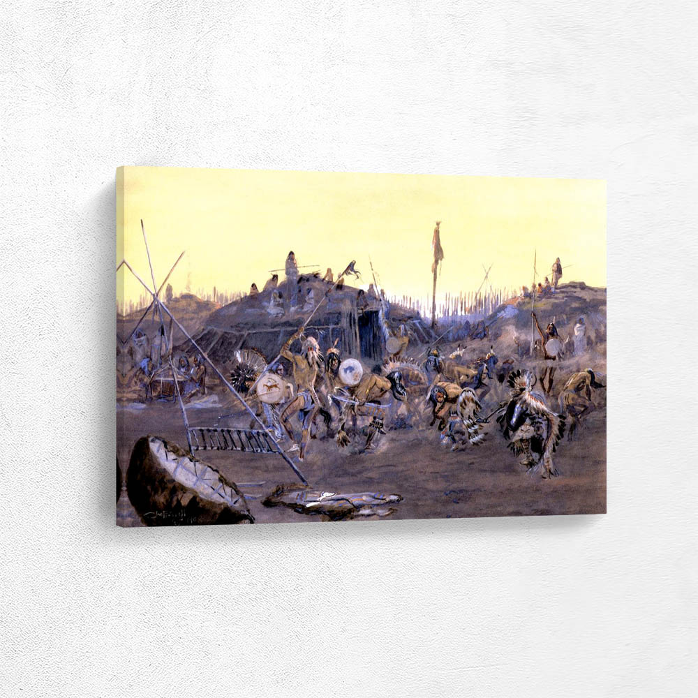 The Mandan Dance The Mandan Dance