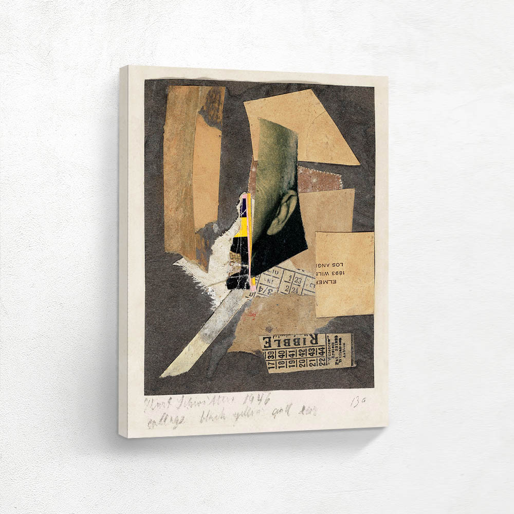 Collage Black Yellow and Ear