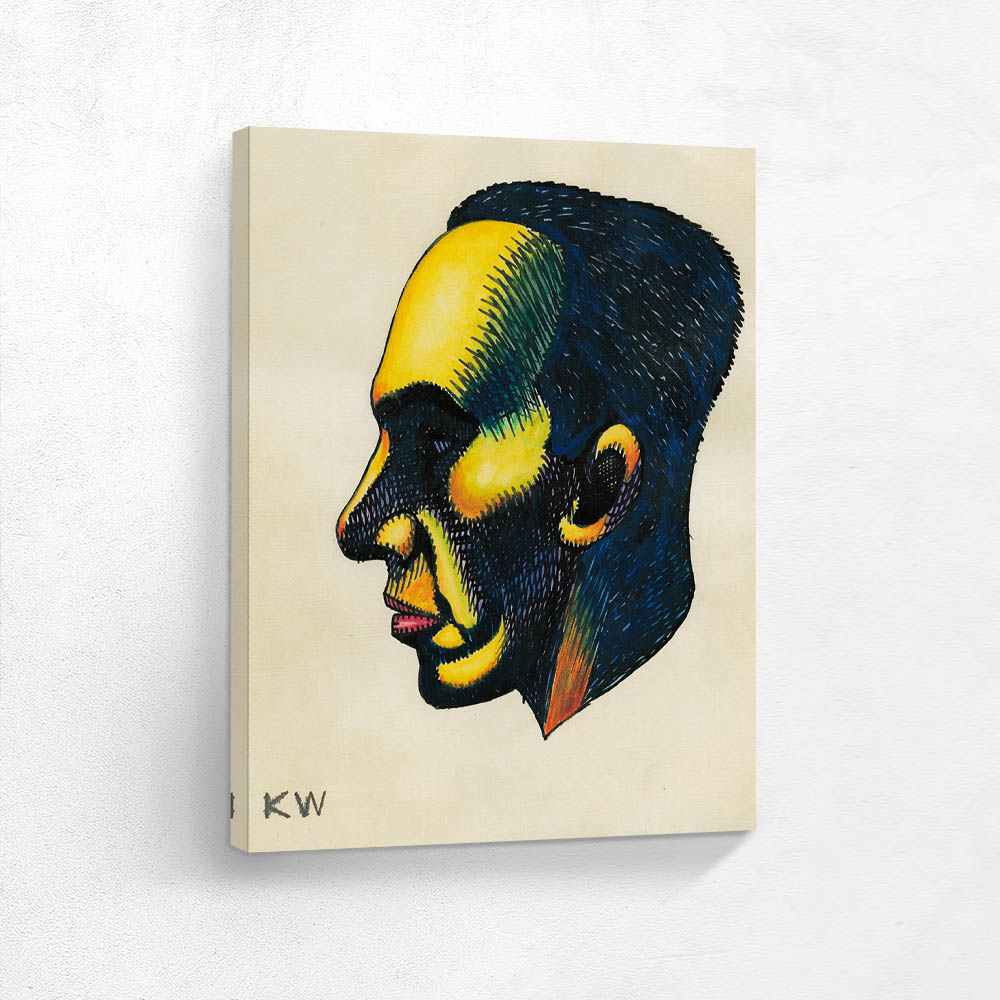 Head Study, from; ‘Profile’, 10 sheets, Graz I