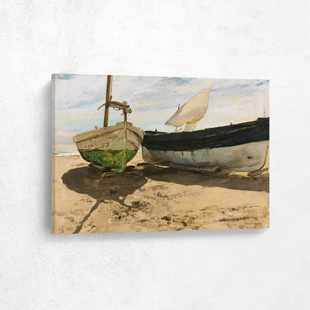 Fishing Boats On The Beach, Valencia