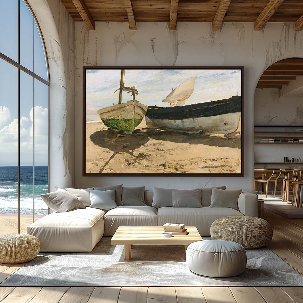 Fishing Boats On The Beach, Valencia - Image 3