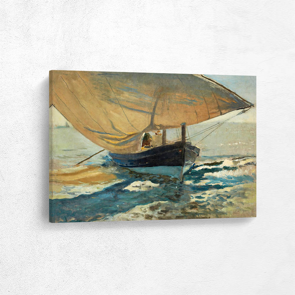 Fishing Boats On The Beach, Valencia