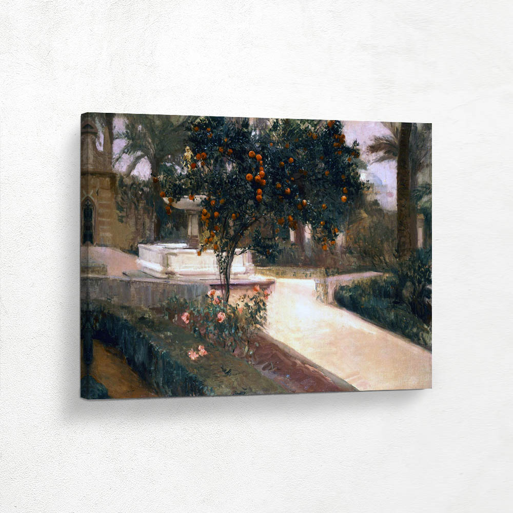 Gardens in the Alcazar, Seville