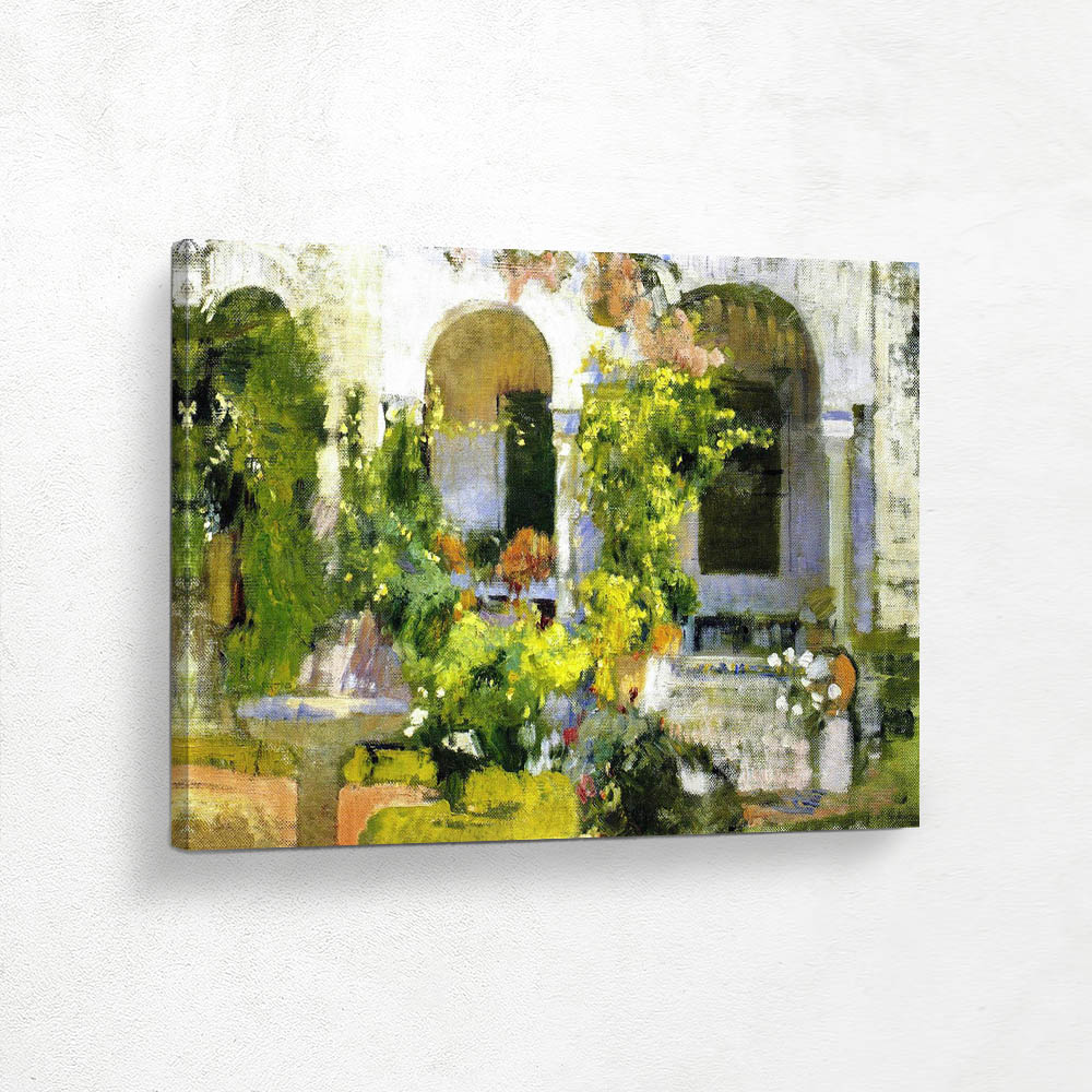 Garden in the Sorolla Home