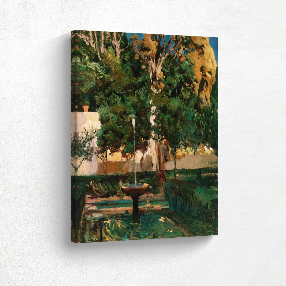 The Cypress in the Garden of the Sultan, the Palace of the Generalife in Granada