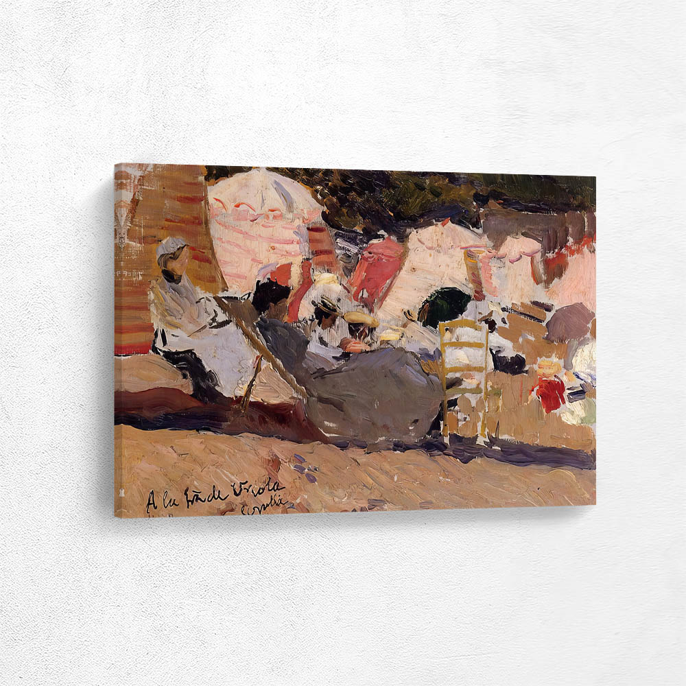 The Beach at Biarritz