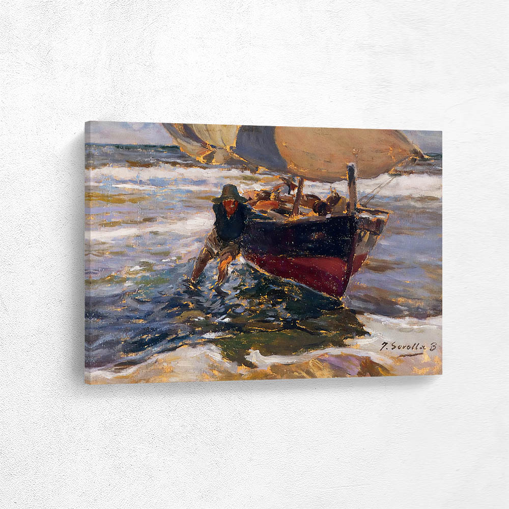 Beaching the Boat (study)