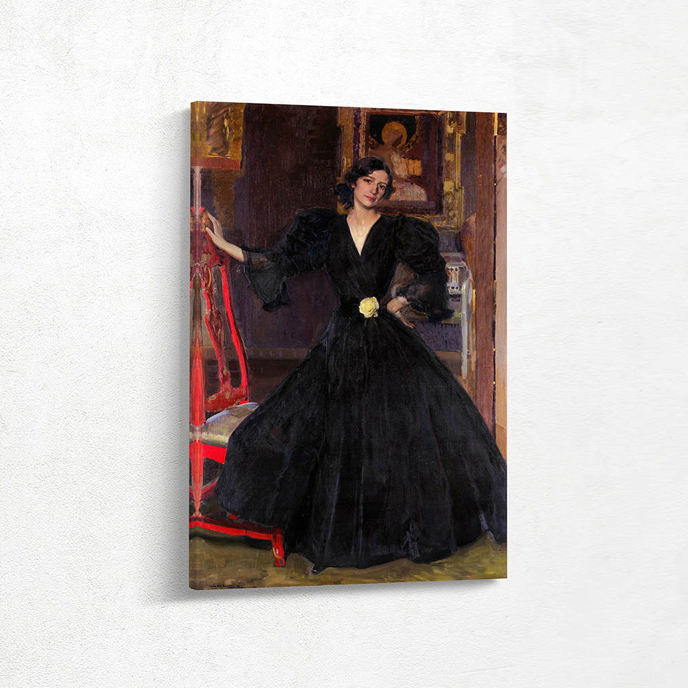 Señora de Sorolla (Clotilde García del Castillo, 1865–1929) in Black