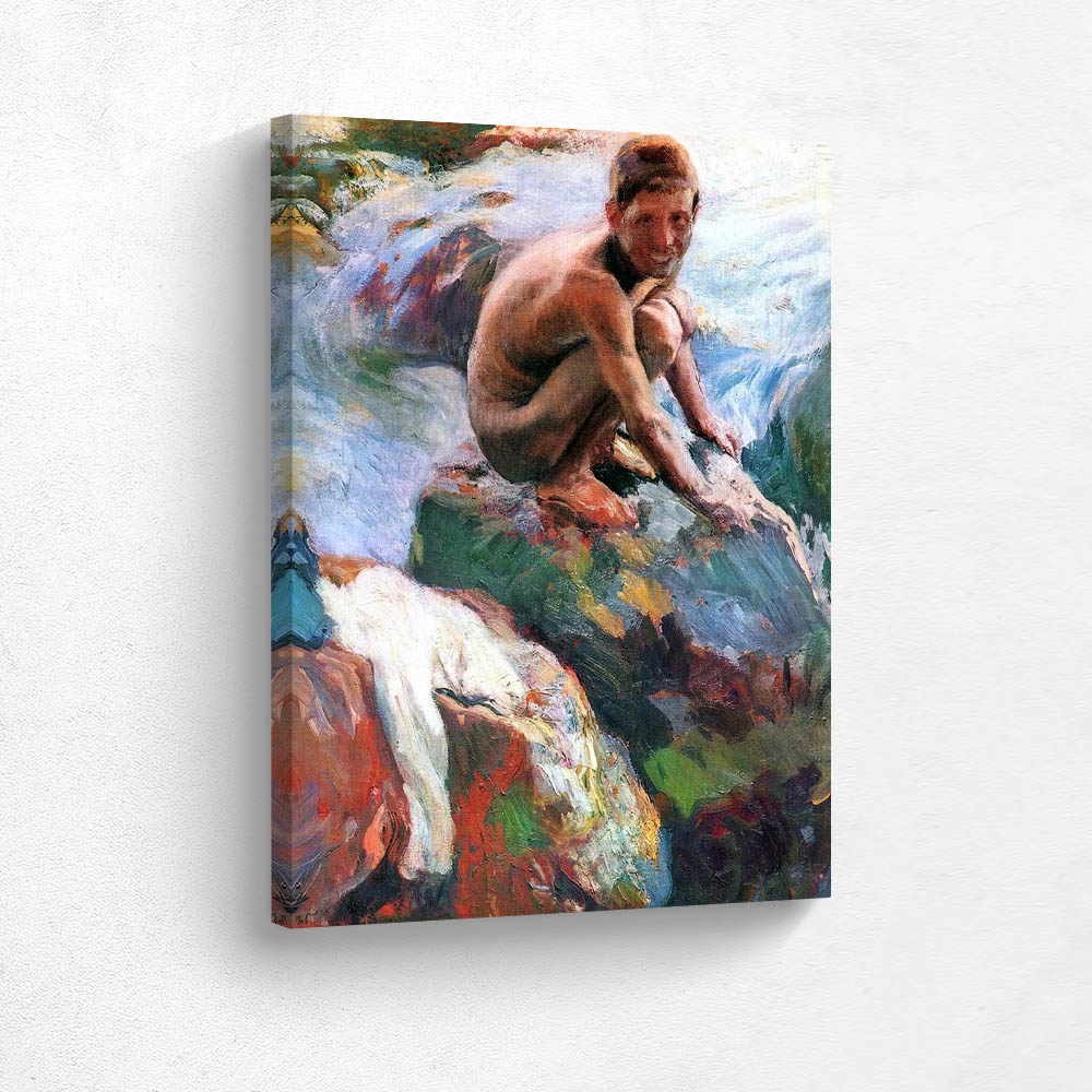 Boy on the Rocks, Javea