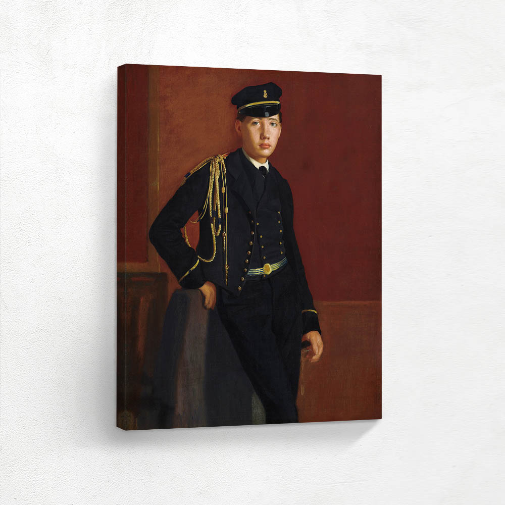 Achille De Gas in the Uniform of a Cadet