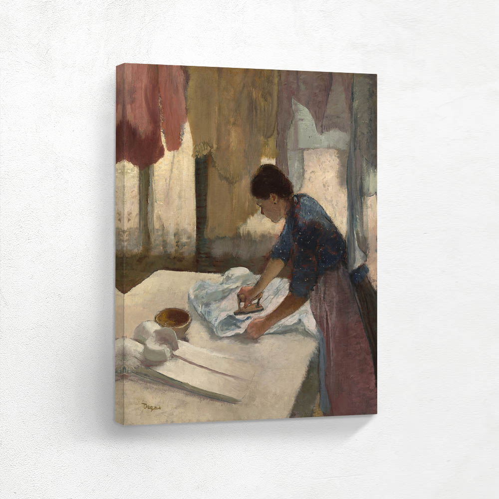 Woman Ironing