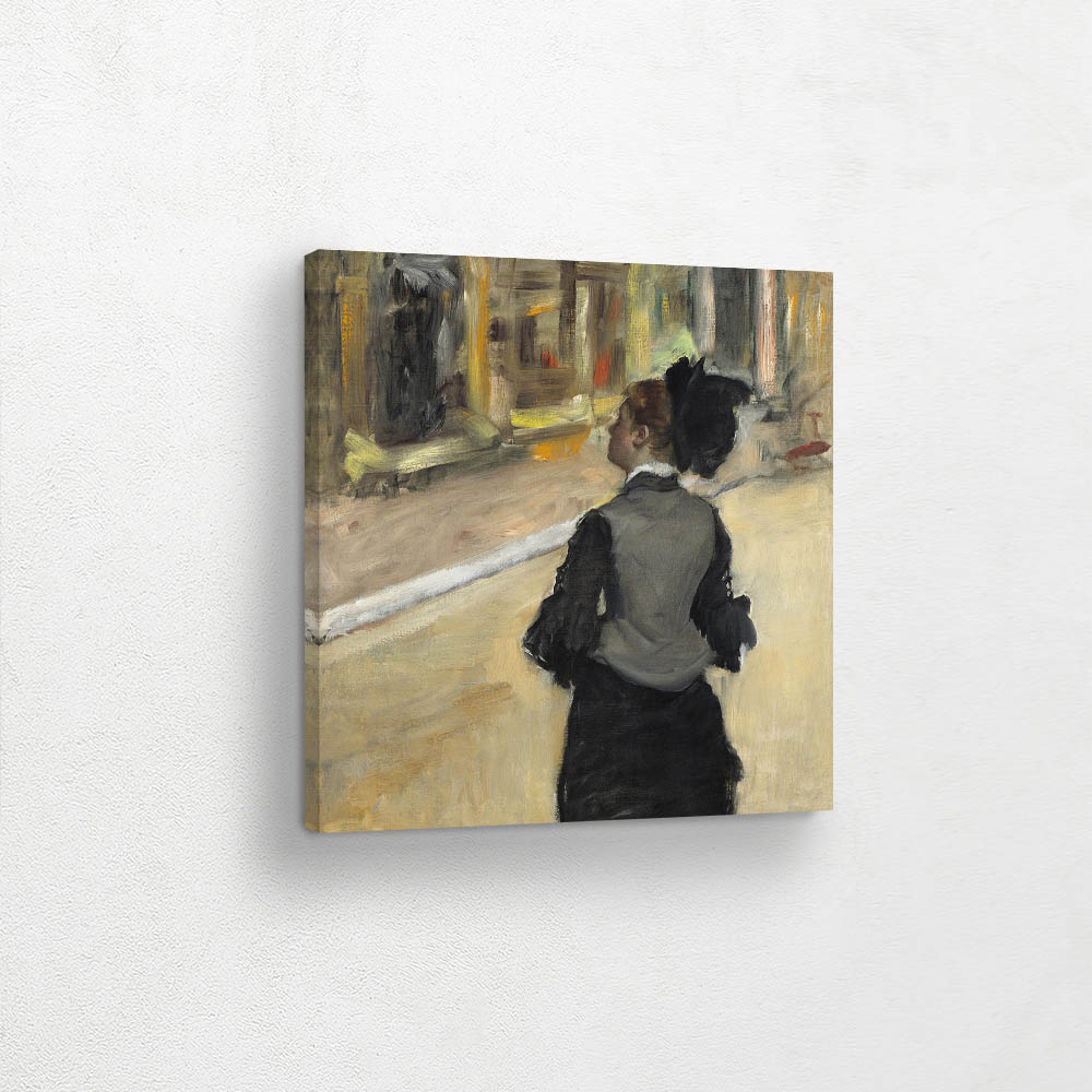 Woman Viewed from Behind (Visit to a Museum)