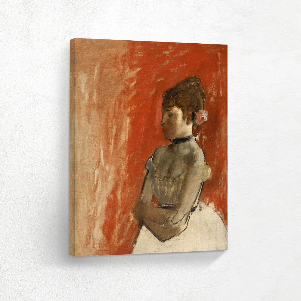 Ballet Dancer With Arms Crossed