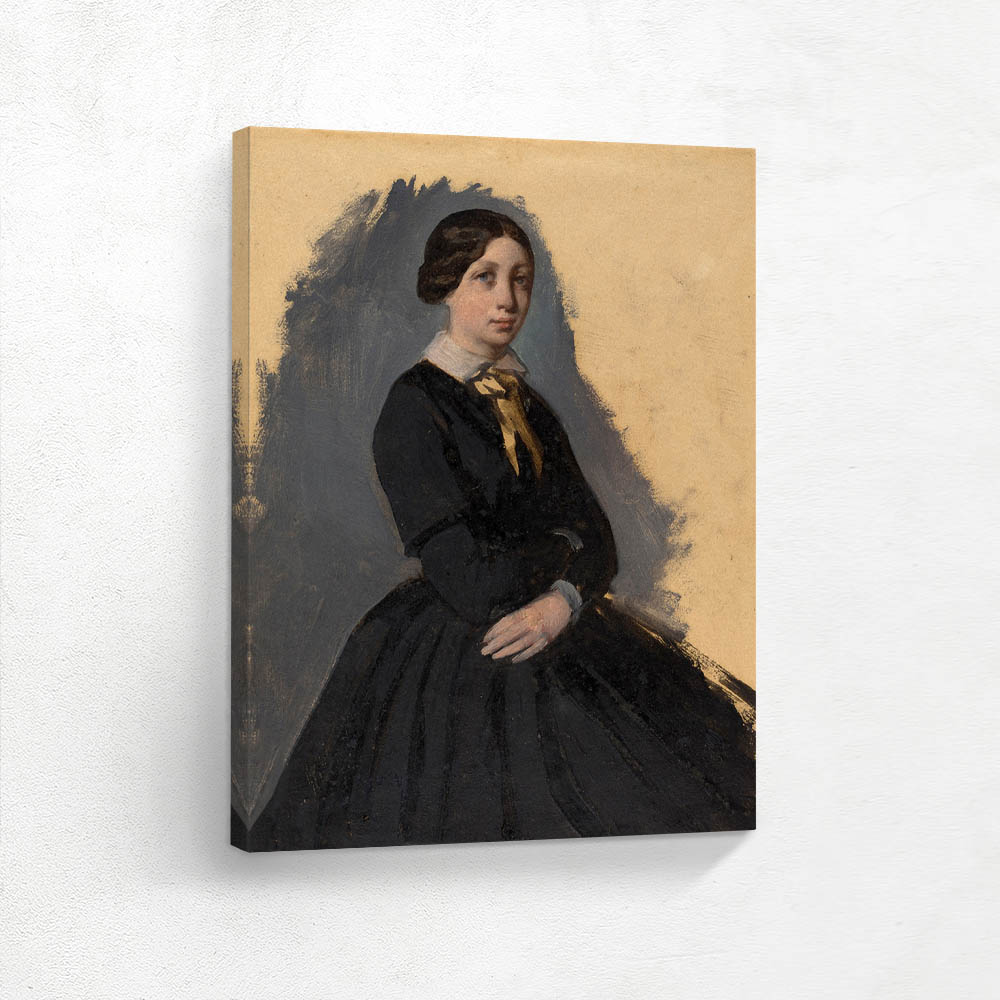 Young Woman In Black