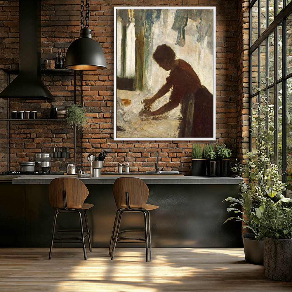 A Woman Ironing - Image 4