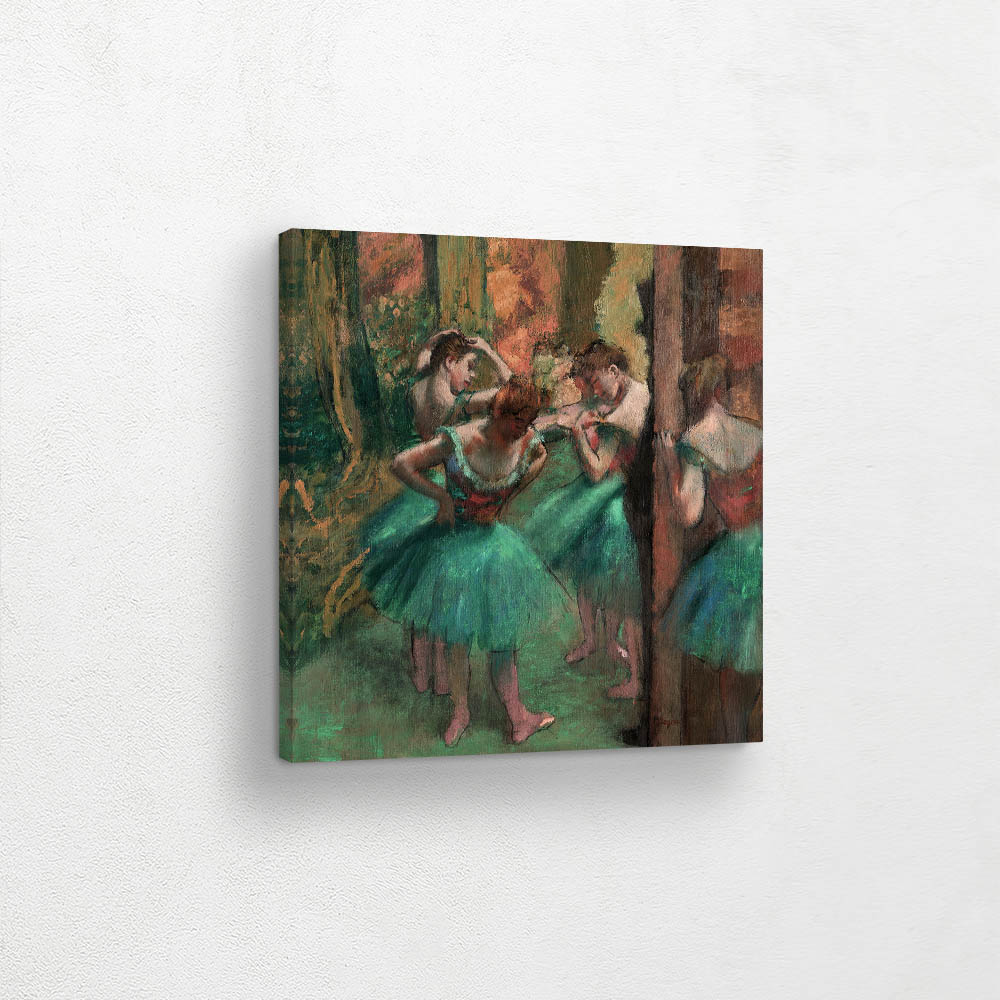 Dancers, Pink and Green