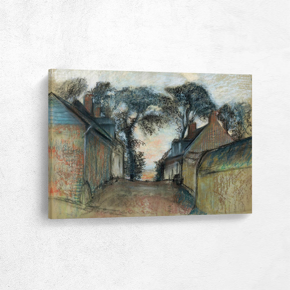 The Rue Quesnoy in Saint Valéry sur Somme