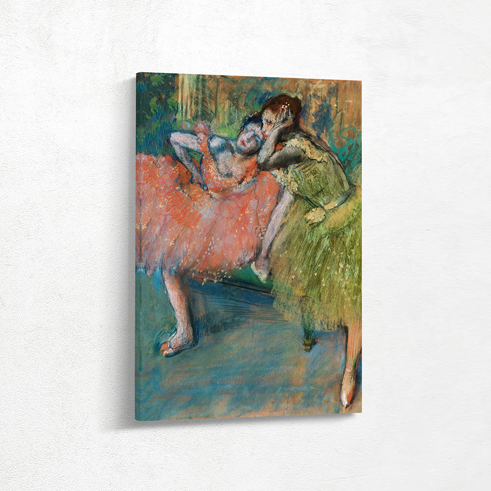 Dancers in the foyer