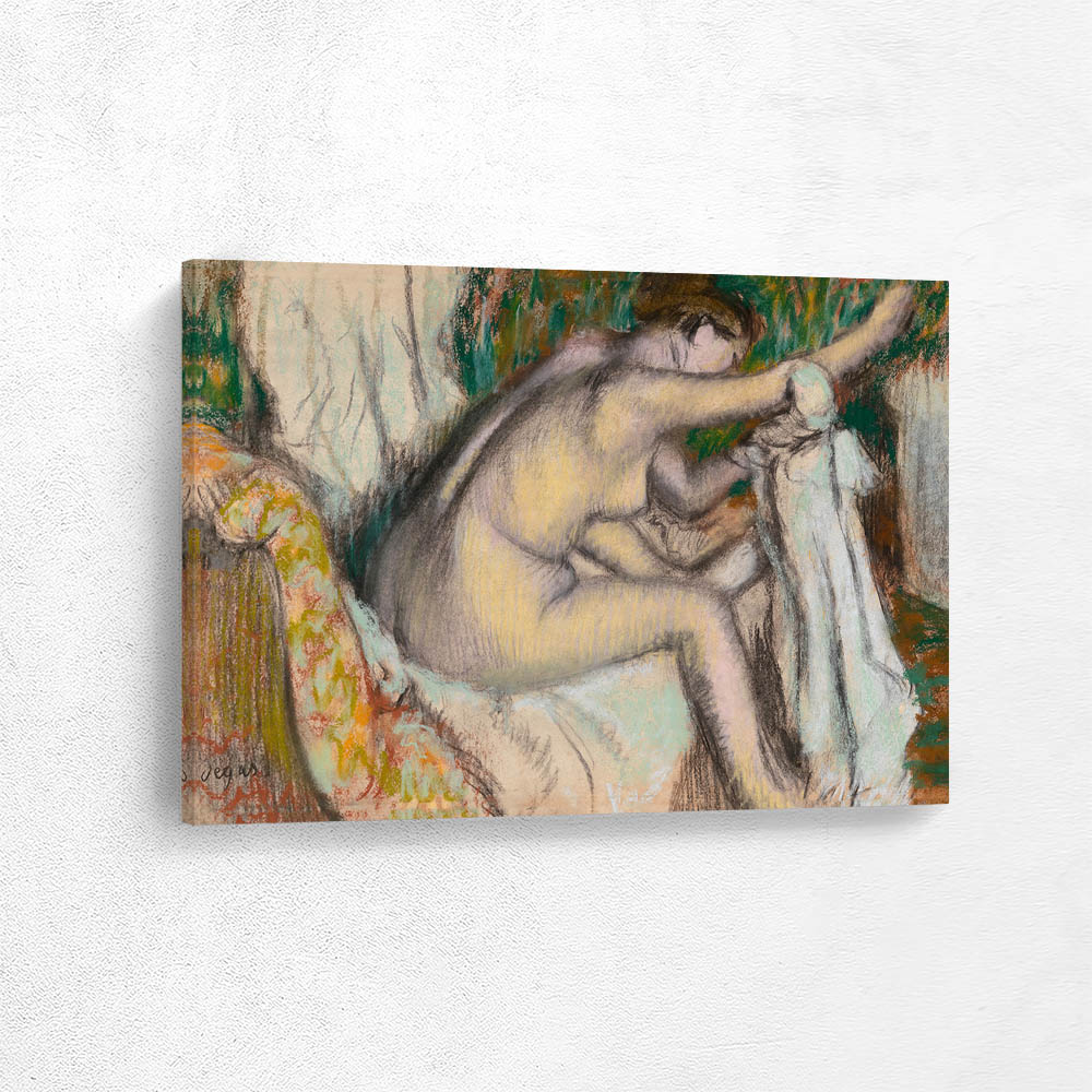 Woman Drying Her Arm