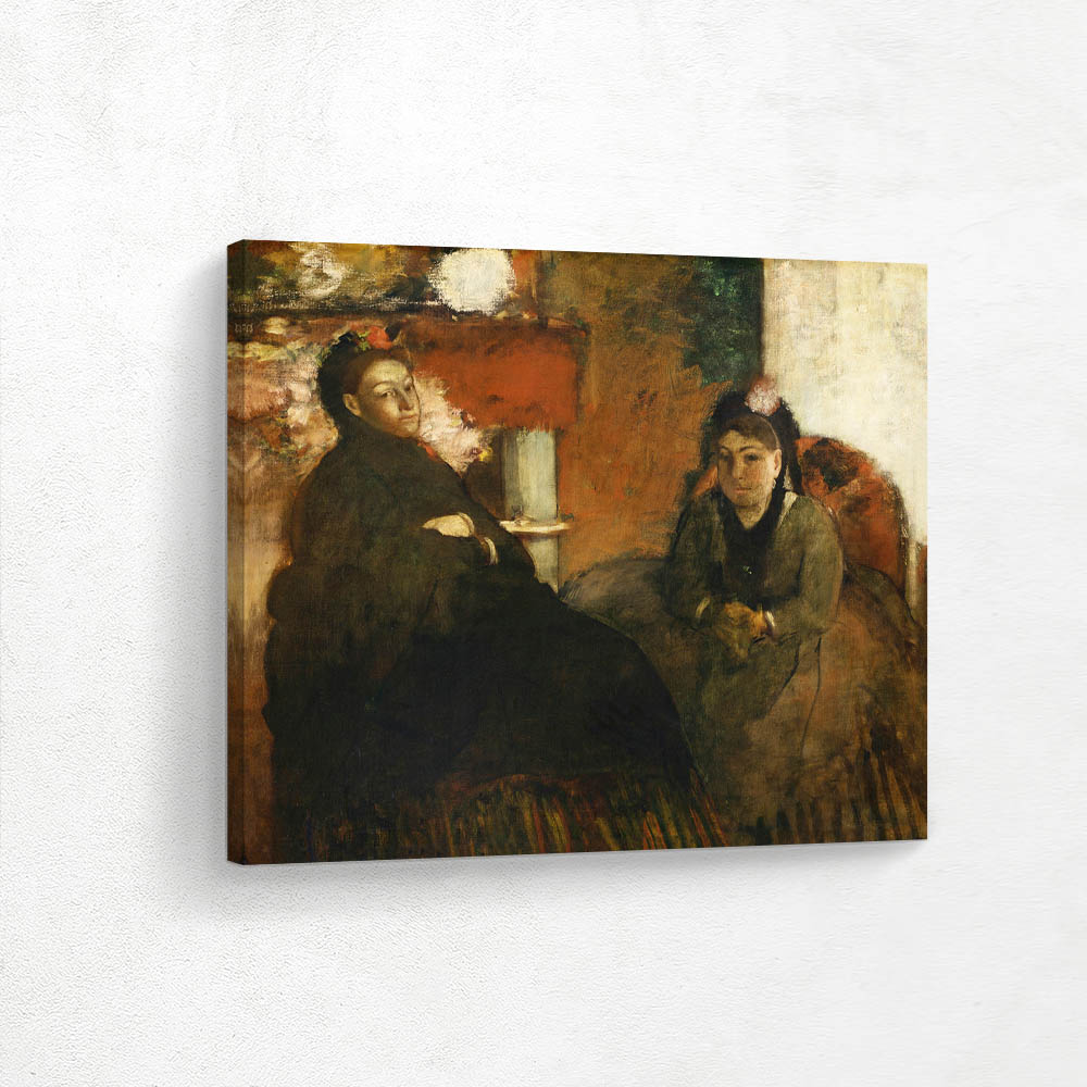 Portrait of Mme. Lisle and Mme Loubens