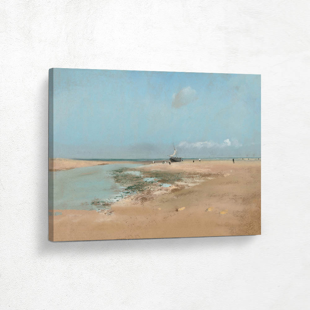 Beach at Low Tide (Mouth of the River)