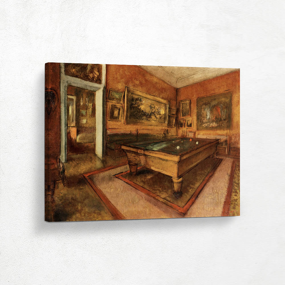 Billiard Room at Ménil-Hubert