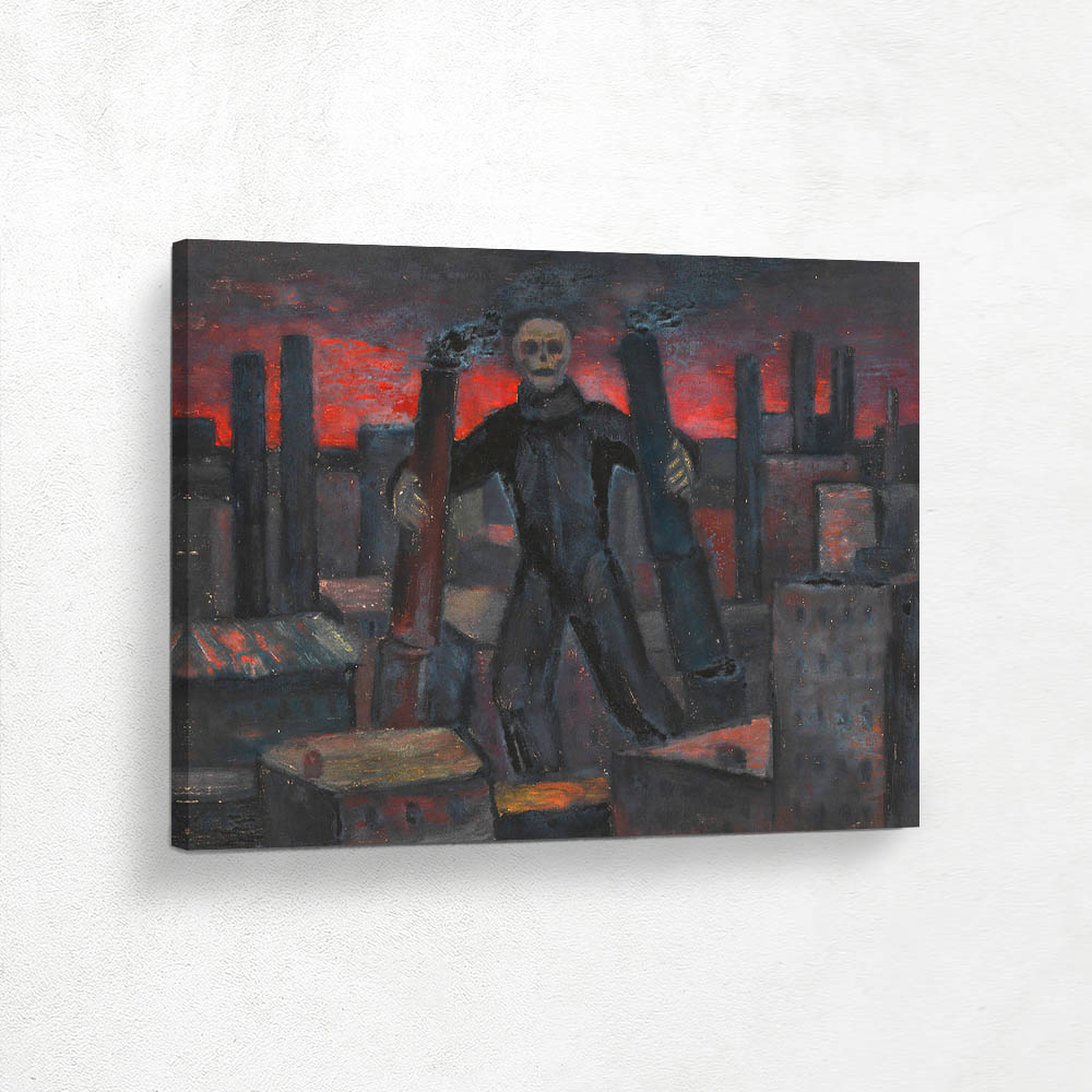 Untitled (Death with smoking chimneys)