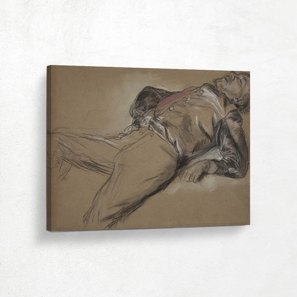 Fallen Jockey (study for ‘Scene from the Steeplechase – The Fallen Jockey’)