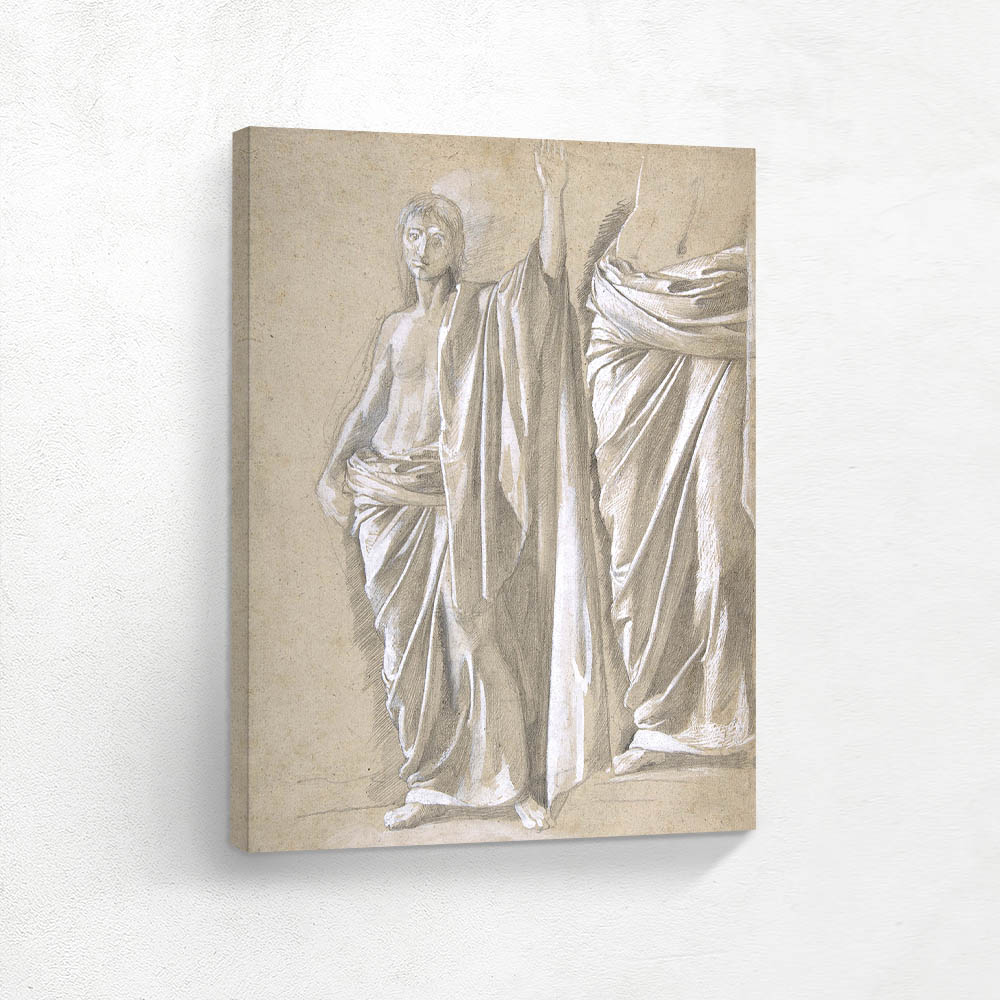 Study of a Draped Figure