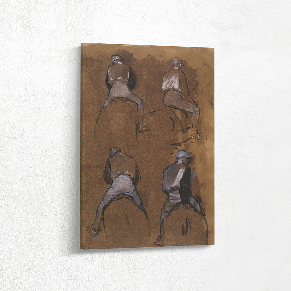 Four Studies of a Jockey