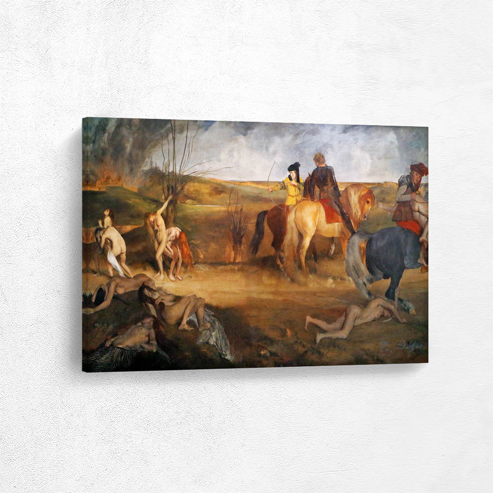 Scene of War in the Middle Ages