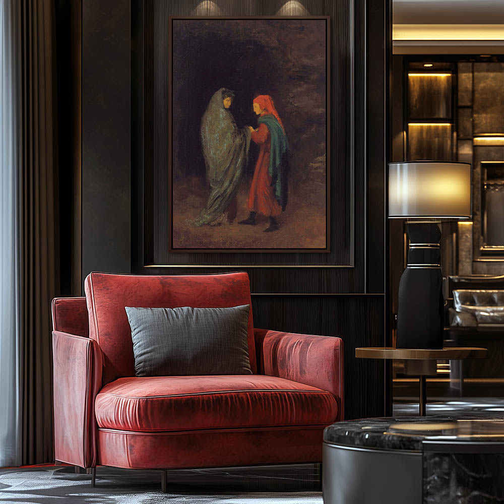 Virgil and Dante at the gates of hell - Image 3