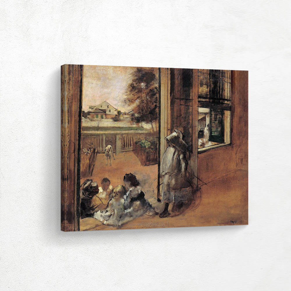 Courtyard of a House