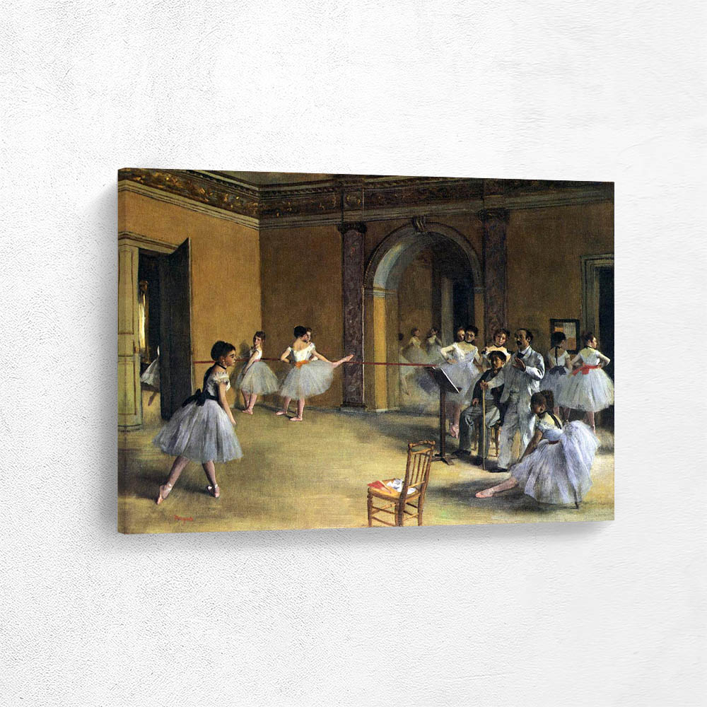 Dance Class at the Opera, rue Le Peletier