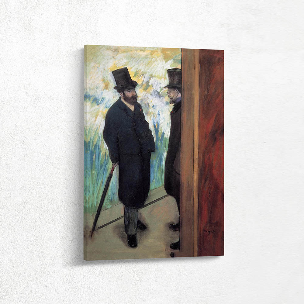 Friends at the Theatre, Ludovic Halevy and Albert Cave