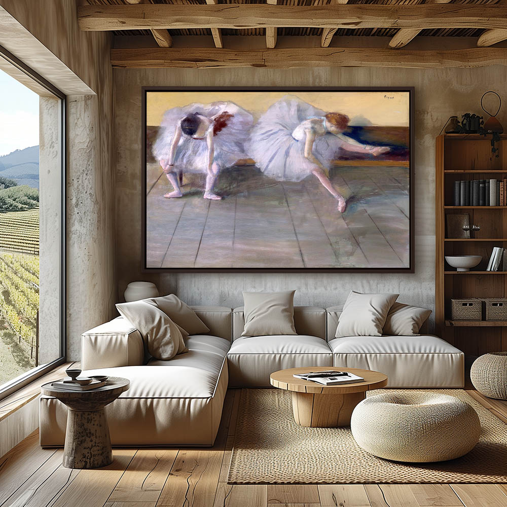 Two Ballet Dancers Great Canvas Arts