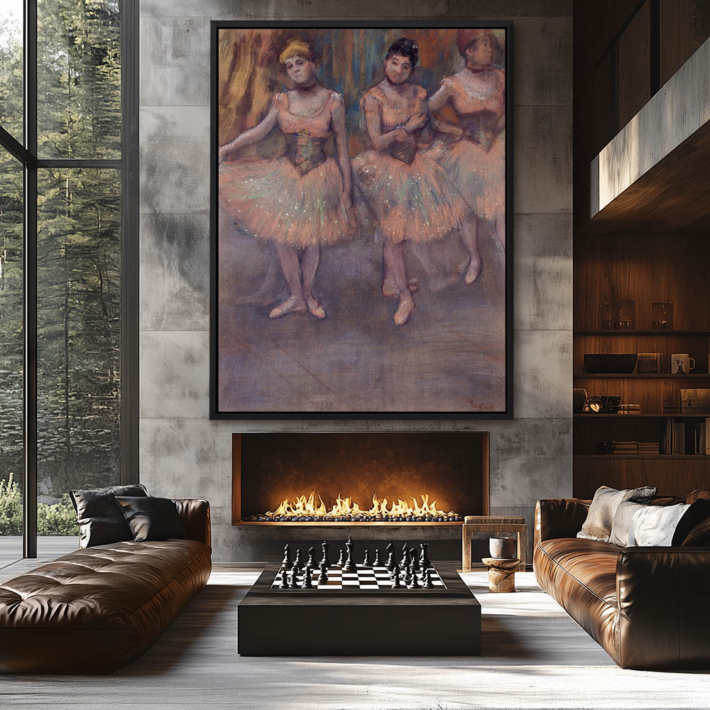 Three Dancers before Exercise - Image 2