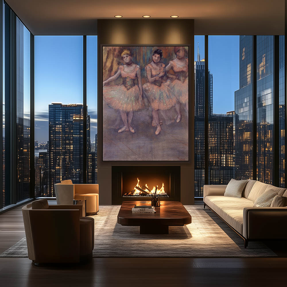 Three Dancers before Exercise - Image 3