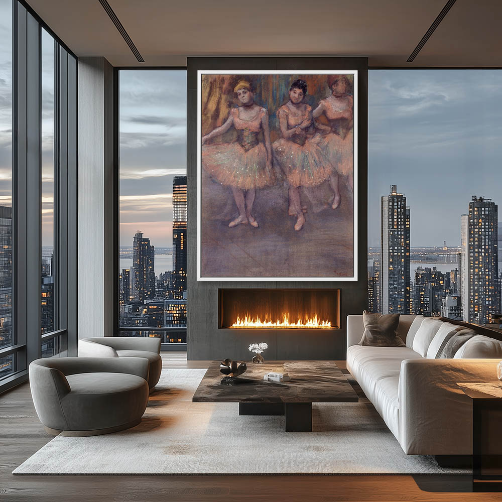 Three Dancers before Exercise - Image 4