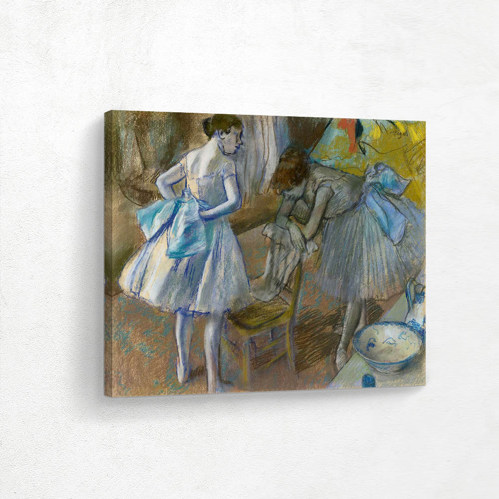 Two Dancers in Their Dressing Room