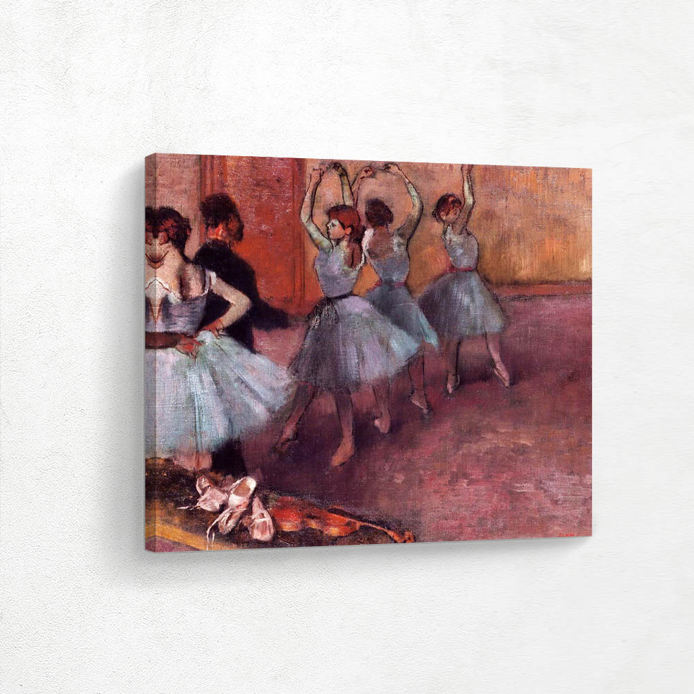 Dancers in Light Blue (Rehearsing in the Dance Studio)