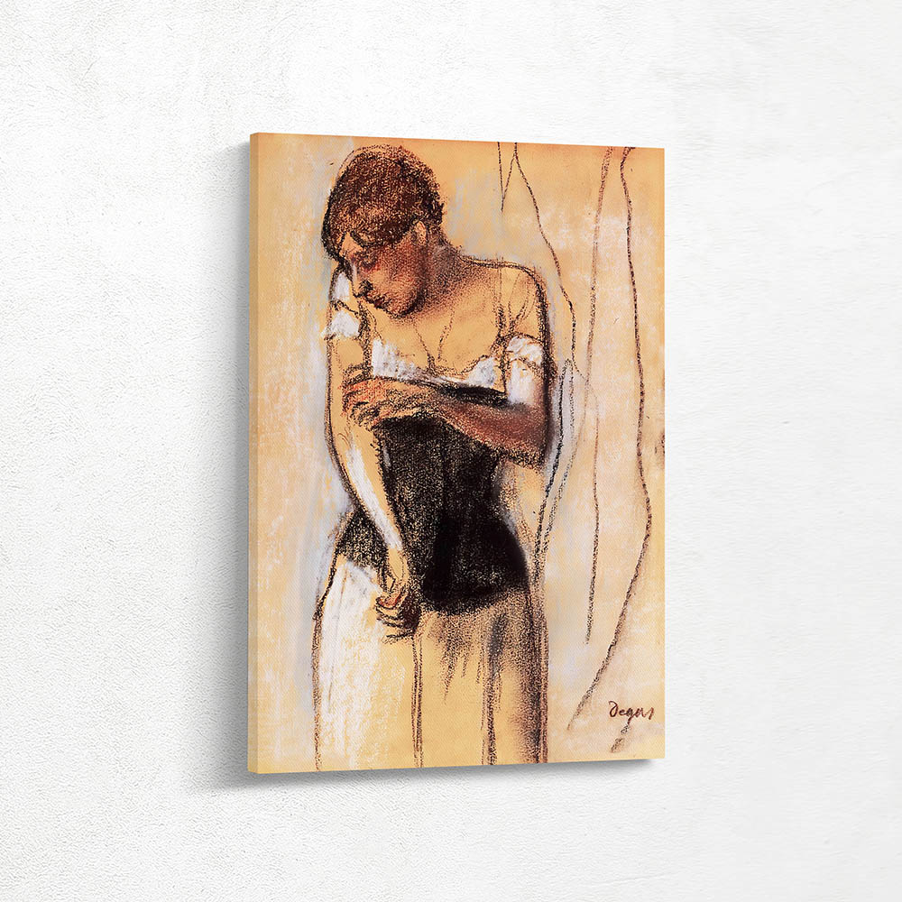 Woman Touching Her Arm