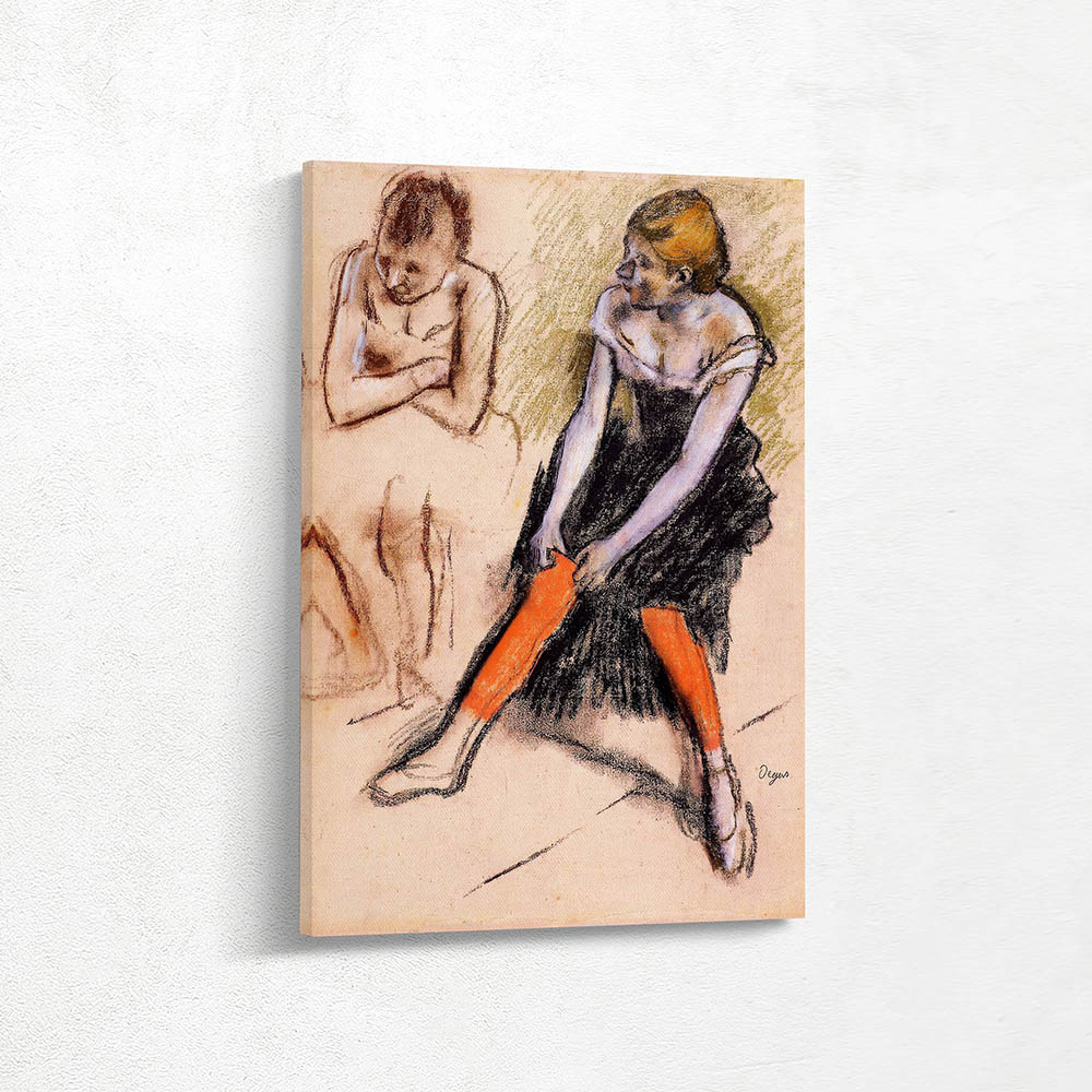 Dancer with Red Stockings