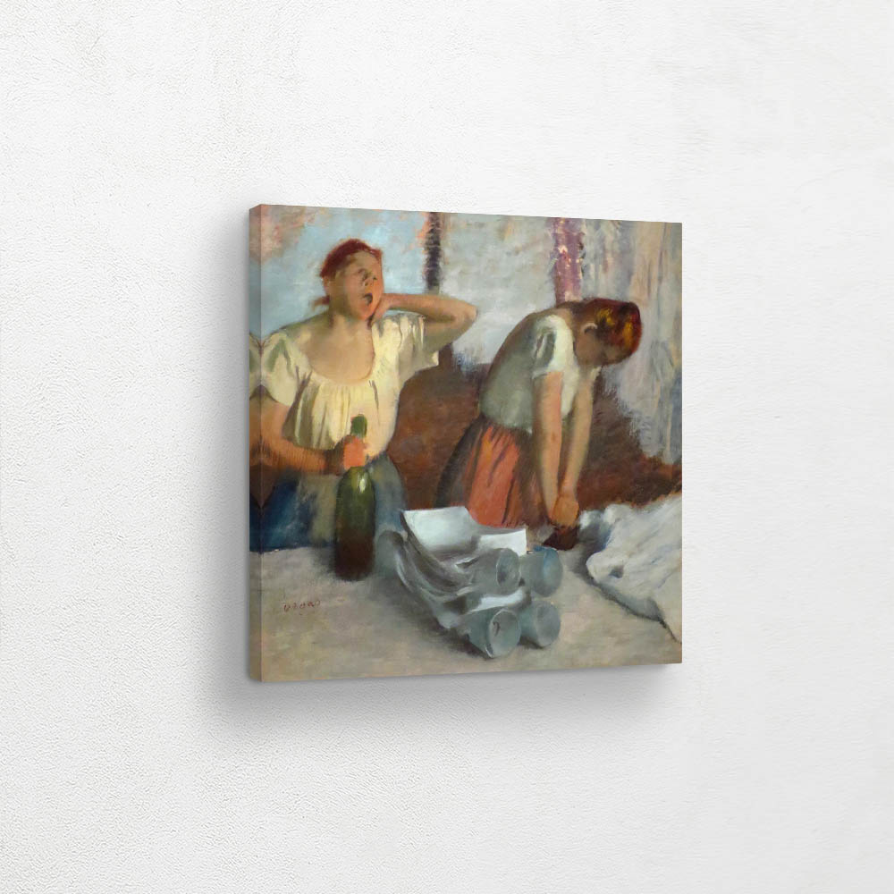 Laundry Girls Ironing