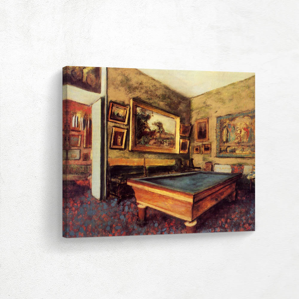 The Billiard Room at Menil-Hubert