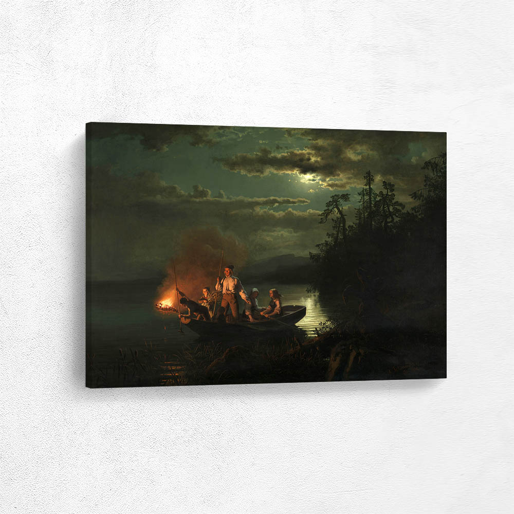 Spear Fishing on Lake Krøderen