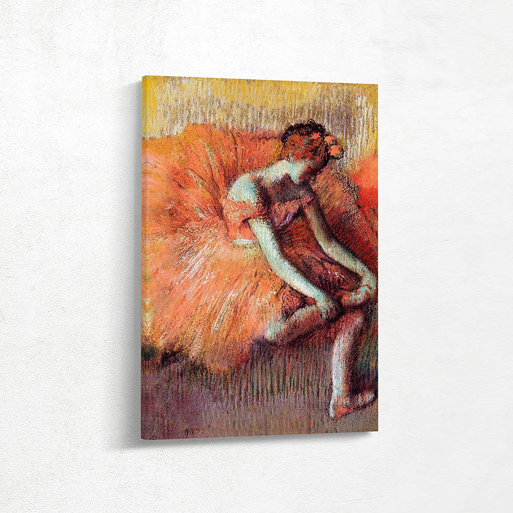 Dancer Adjusting Her Sandel